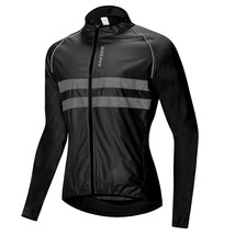 WOSAWE Men&#39;s Cycling Jacket High Visibility MultiFunction Jersey Road MTB Bike B - £86.64 GBP