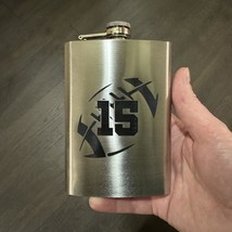 8oz Football 15 Flask Stainless Steel - $21.55