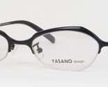 YASANO design by Chai R8 3 Black UNIQUE RARE EYEGLASSES GLASSES 48-17-135mm - $51.53