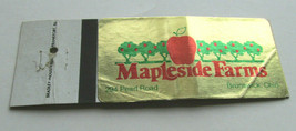 Mapleside Farms - Pearl Road, Brunswick, Ohio 20 Strike Matchbook Cover OH - £1.58 GBP