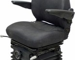 Backhoe Seat Black Fabric Fits John Deere 310G 310J 310SG 315SG 315SJ 32... - £858.08 GBP