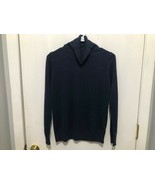 M&amp;S Marks &amp; Spencer Navy Blue Turtleneck Sweater Top US SZ 6 Super Soft - €8,61 EUR