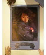 Bon Jovi Poster Jon Leather Jacket Vintage - $61.16 CAD