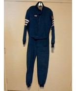 Vintage Simpson Racing Suit Coveralls Size  blue   M USA Made - £111.99 GBP