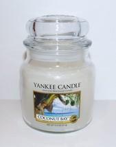 RETIRED YANKEE CANDLE COCONUT BAY 14.5 OZ JAR CANDLE - $24.74