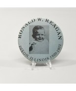 Vintage Ronald Reagan Dixon Illinois 1920-1932 Button Pin - $14.73