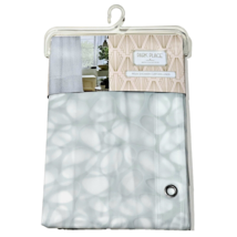 Park Place Bath Collection Peva Shower Curtain Liner Light Grey Clear St... - $19.99