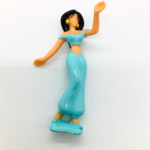 Disney Princess Jasmine Figure McDonald&#39;s 3&quot; 2004 ALADDIN CARPET RIDE co... - $6.89