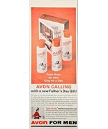 AVON CALLING AVON FOR MEN - Father&#39;s Day Gift -1964 Vintage Print Ad - $201.43 MXN
