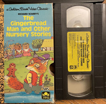 Richard Scarry The Gingerbread Man And Other Nursery Stories VHS Tape - $5.45
