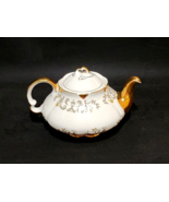 Vintage ELLGREAVE Wood &amp; Sons GENUINE IRONSTONE England FLORAL LACE Teap... - $53.89 CAD