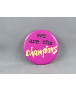 Vintage Novelty Pin - We Are the Champions - Celluloid Pin  - $20.81 CAD