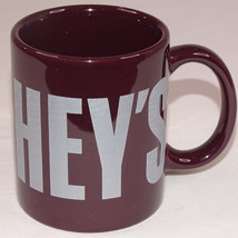 Hershey Chocolate Coffee Mug Since 1894 Brown With Silver Letters  Tea Cup - £1.99 GBP