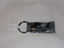 Vera Bradley &quot;Stellar Paisley&quot; 14989-12209 Loop Split Ring Snap Keychain... - £11.95 GBP