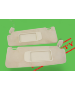 2009-2015 BMW 740i 750Li 750i 760li 7 F01 F02 Sun Visor Sunvisor Set BEIGE - $130.20 CAD