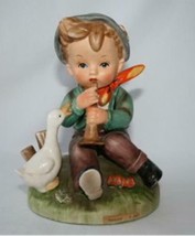 Erich Steuffer Barnyard Frolics Little Boy Figurine #M86 - £11.99 GBP
