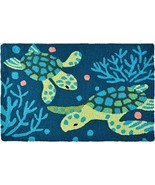 Deep Blue Sea Turtles JB-LCW021 Jellybean Rug 20 x 30 Machine Washable - $45.54