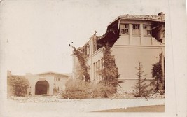 Long Beach Ca~Polytechnic High SCHOOL-1933 Earthquake~Real Photo Postcard - £8.02 GBP