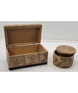*Z) Set of 2 Jewelry Trinket Photography Resin Storage Boxes Home Office - $451.87 MXN