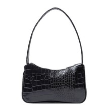 Retro Alligator Pattern Women Messenger Handbags Sac PU Leather Street Casual So - £12.63 GBP