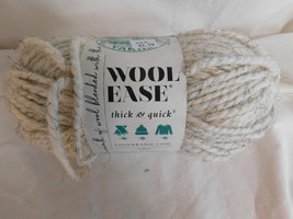 Lion Brand Wool Ease Thick &amp; Quick Wheat Dye Lot 639748 - $5.99