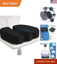 Breathable X-Large Office Chair Cushion - Removable Cover for Easy Cleaning - $48.00