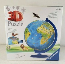 Ravensburger Children&#39;s Globe 3D Puzzle 180pc - £20.08 GBP