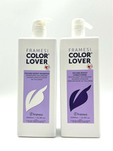Framesi Color Lover Volume Boost Shampoo &amp; Conditioner Vegan 33.8 oz - £45.60 GBP