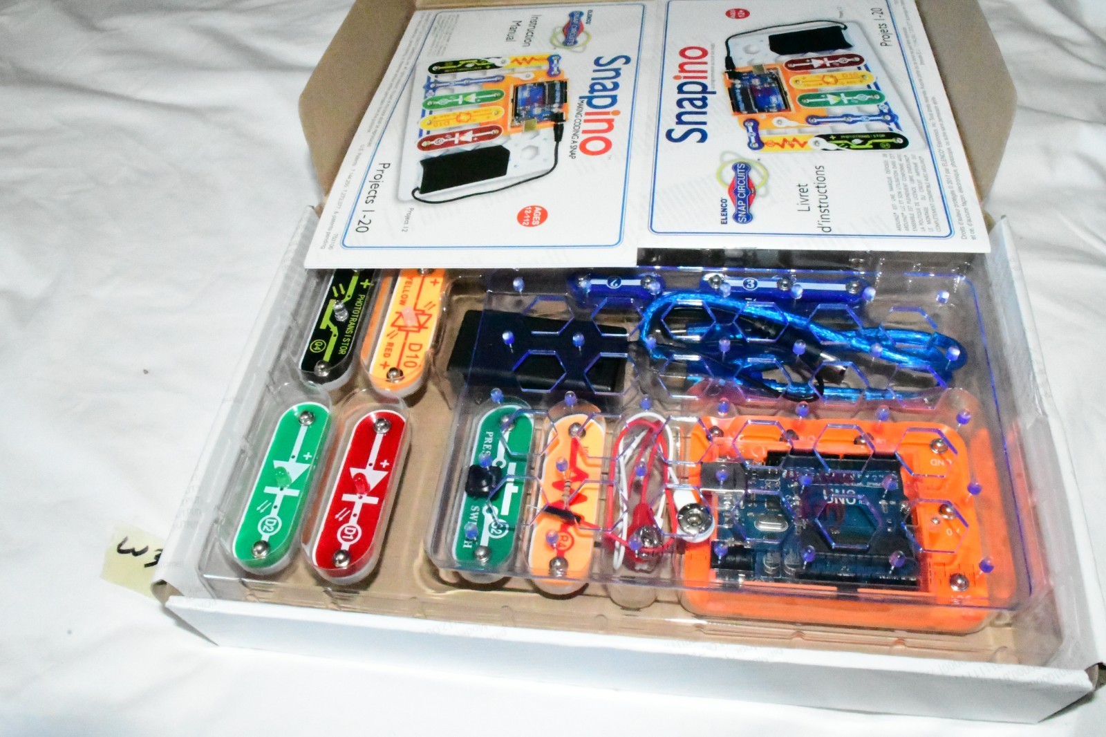 Snapino Snap Circuits Elenco Coding set MINT COMPLETE RARE W3A4 Item image 2