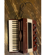 Accordion SMALL Tree Ornament 2 inches by 1 1/2 inches - £12.47 GBP
