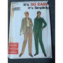 Simplicity Misses Shirt Pants Sewing Pattern sz 10-20 8321 - uncut - £8.52 GBP