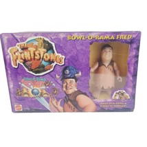 Vintage 1993 Mattel The Flintstones Movie Bowl O-RAMA Fred Figure New In Box - $9.49