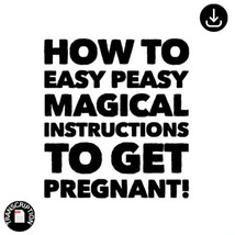 How To Guide about a Pregnancy Spell Casting To Conceive A Baby BOS Book Insert  - £5.53 GBP