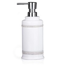 17 Oz Hand Liquid&amp;Lotion Soap Dispenser Pump Bottle Ceramic White For Kitchen Ba - £30.61 GBP