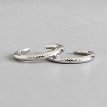 SHANICE Minimalist 925 sterling silver moon &amp; sun letter rings for women ringen, - £12.90 GBP