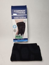 Copper Fit Ice Menthol Infused Breathable Knit Compression Knee Sleeve S/M - £9.46 GBP