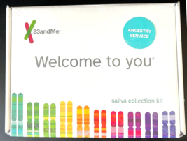 23andMe DNA Saliva Collection Kit - New and Sealed - Free Shipping - £72.79 GBP