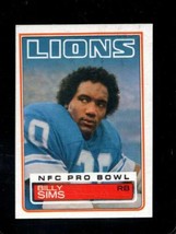 1983 Topps #70 Billy Sims Ex Lions Dp *X74634 - £0.72 GBP