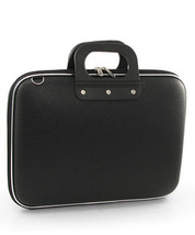 Laptop Netbook Notebook Carry Case Black PVC Rubber PC Tablet Carry On Soft - $12.86