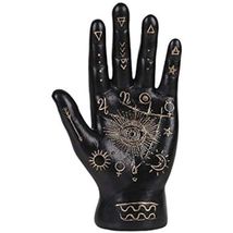 Pacific Giftware Palmistry Hand Fortune Teller Resin Figurine Statue - $21.76