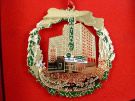 The Portland 1999 Arlene Schnitzer Concert Hall Christmas Brass Ornament in box - £16.61 GBP