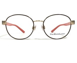 Polo Ralph Lauren 8038 3218 Kids Eyeglasses Frames Orange Gold Round 45-... - $46.53