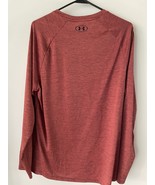 Under Armour Men&#39;s Size Large Long Sleeve Shirt Heat Gear Rust Color  - €12,92 EUR