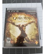 God of War Ascension (Sony PlayStation 3, 2012) PS3 W Inserts No Manual - $377.05 MXN