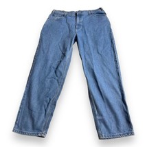 Deadstock NWT Vtg 90s Y2K Jordache Jeans 38x30 Baggy Blue Denim High Rise Mens - £35.39 GBP
