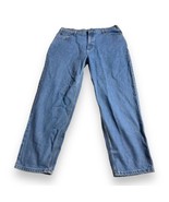 Deadstock NWT Vtg 90s Y2K Jordache Jeans 38x30 Baggy Blue Denim High Ris... - $61.54 CAD