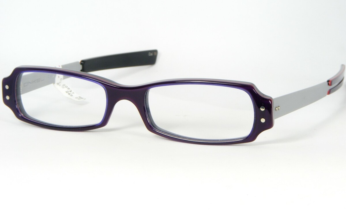 ONKEL Poly Royal Violeta Gafas Montura de Plástico 48-15-140mm Alemania - $96.02