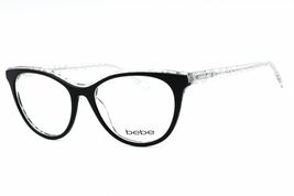 Bebe BB5189 001 JET Eyeglasses New Authentic - $30.21