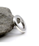 Real Solid Silver Band Ring jointless - chandi ka bejod challa - £26.39 GBP