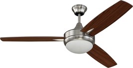Craftmade Tg52Bnk3 Targas 3-Blade 52-Inch Ceiling Fan With Wall Control And - £180.87 GBP